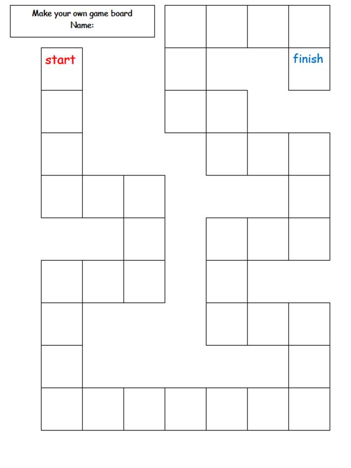 Make-your-own board game