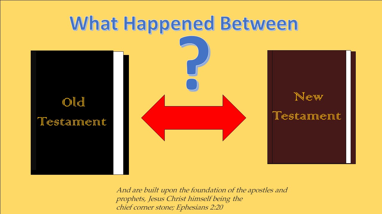 What Happened Between The Old Testament And The New Testament Summer 