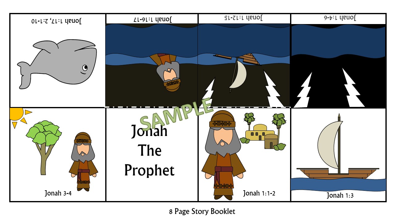 Primary 6: Old Testament Lesson 43 “Jonah and the People of Nineveh” Jonah  1-3 | Lessons and Activities For Everyone